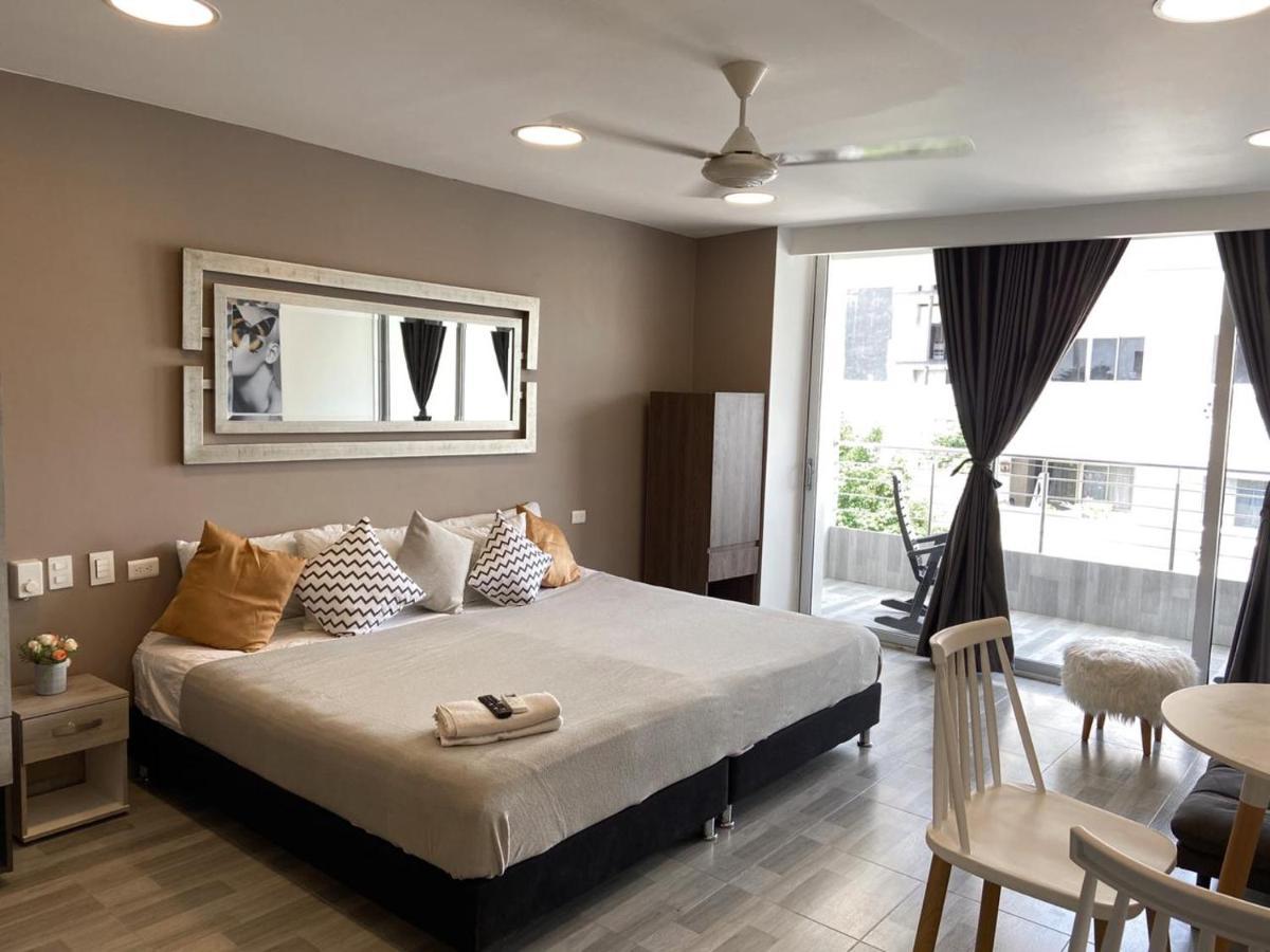 Aparta Estudio En El Edificio Bahia 79 Apartasuites Cartagena ภายนอก รูปภาพ
