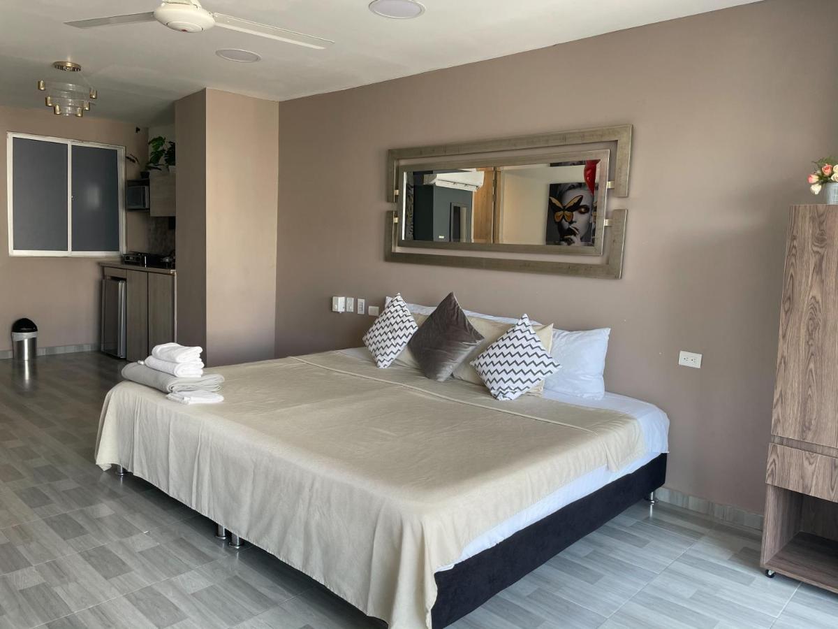 Aparta Estudio En El Edificio Bahia 79 Apartasuites Cartagena ภายนอก รูปภาพ